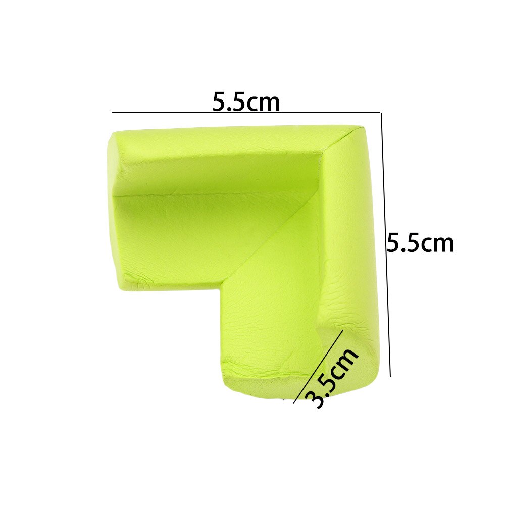 4 Uds protectores para las esquinas de las mesas Escritorio de seguridad para niños Borde de parachoques cubierta de cojín de esquina Protector suave bordes de los muebles protectores de esquina
