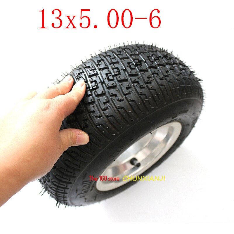 Gute 13x5. 00-6 zoll Tubeless Reifen Reifen Für ATV QUAD Bike Gokart Roller mini Buggy Mäher 13*5,00- 6