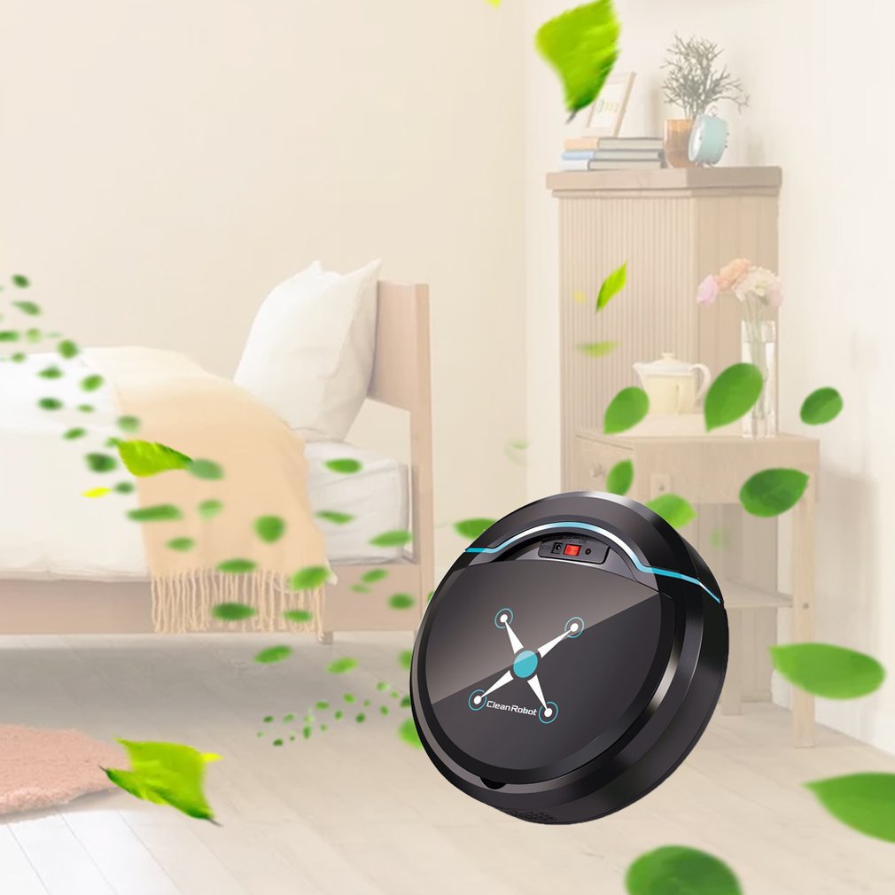 Oplaadbare Sterke Zuigkracht Vegen Smart Schoon Robot Stofzuiger Automatische Oplaadbare Smart Vegen Robot Cleaner