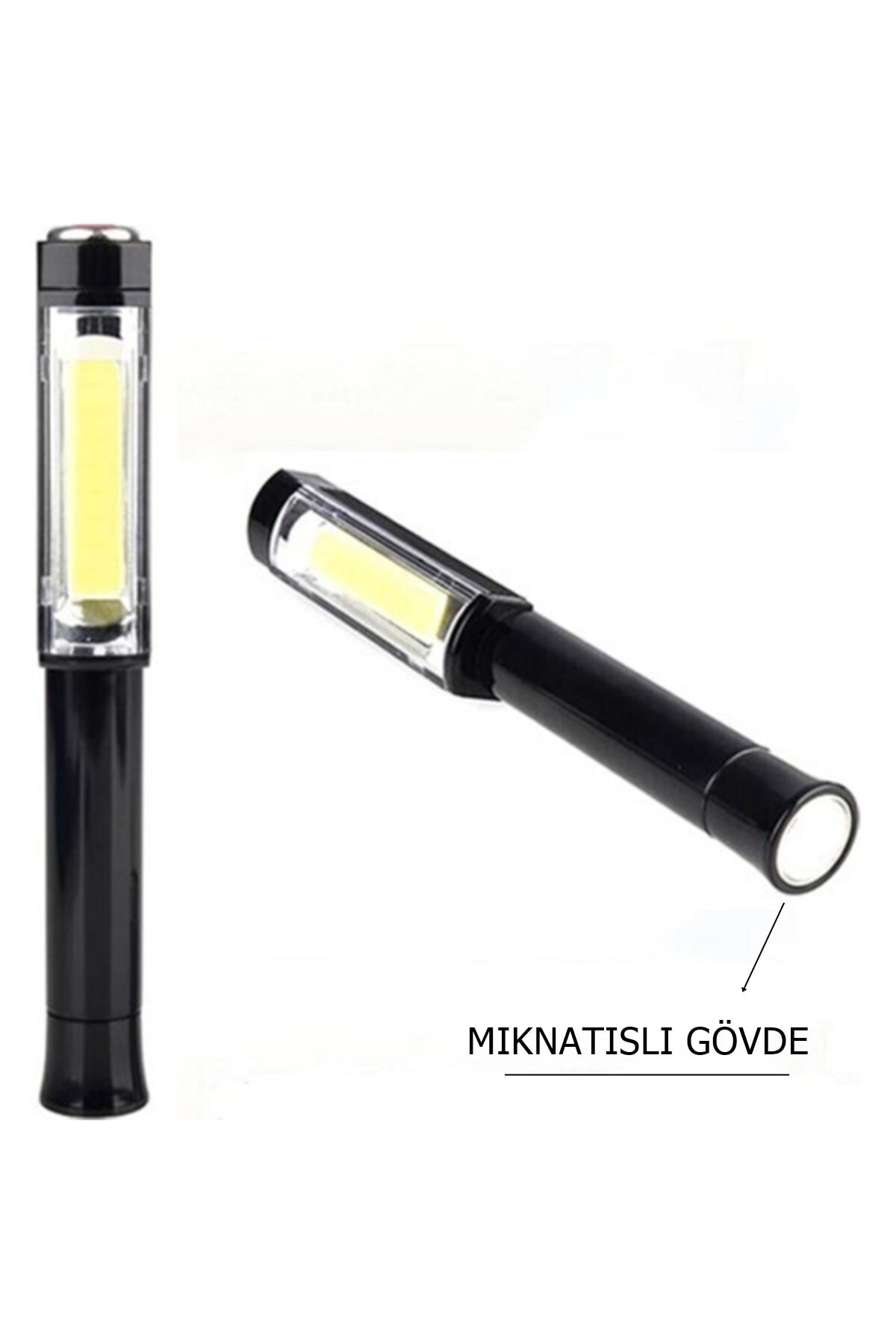 5w Ultra Powerful Multi-Purpose Magnet 3 Function Led Flashlight Reflector Camping