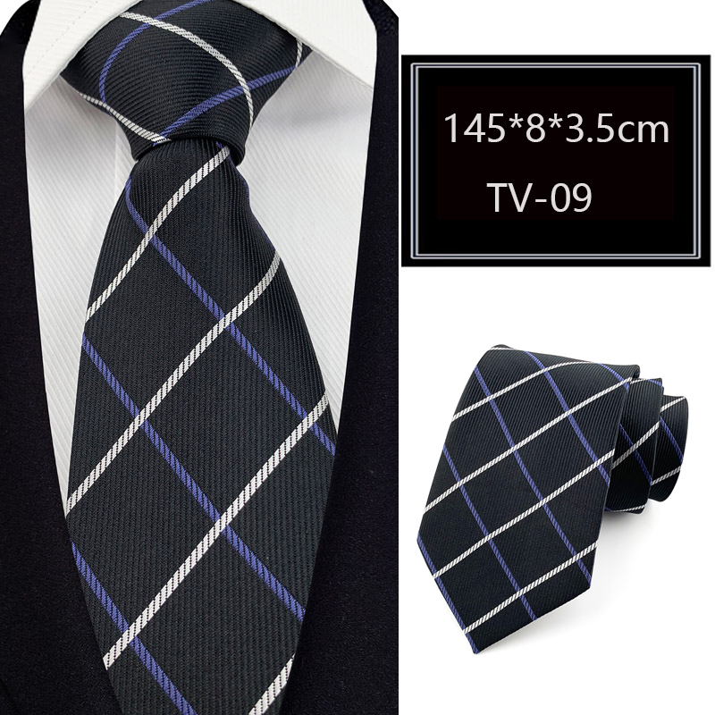 8CM Mens Necktie Stripes Floral Ties For Man Groom Jacquard Woven Neck Tie For Business Wedding Party: SKY BLUE