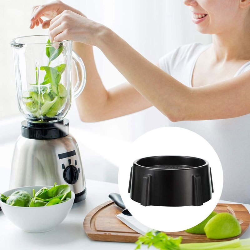 4902-003 Blender Jar Bottom for Oster and Osterizer Blenders, Premium Oster Blender Replacement Parts (Black)