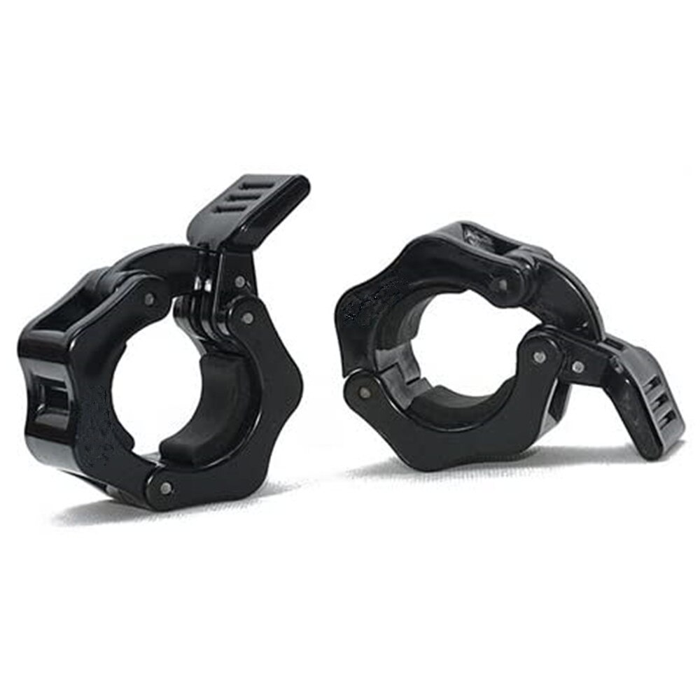 1 par de mancuernas Spinlock, Collar, abrazadera de bloqueo, Clips de mancuerna, barra de levantamiento de pesas, mancuerna de gimnasio, Fitness, construcción corporal