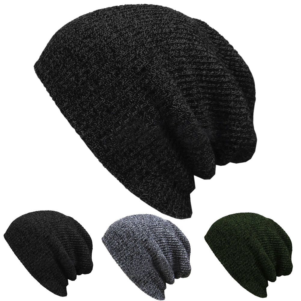 Bonnet Baggy tricoté unisexe, chapeau d'hiver, ski en plein air, Chic, femmes hommes, tricoté, Gorra Hombre