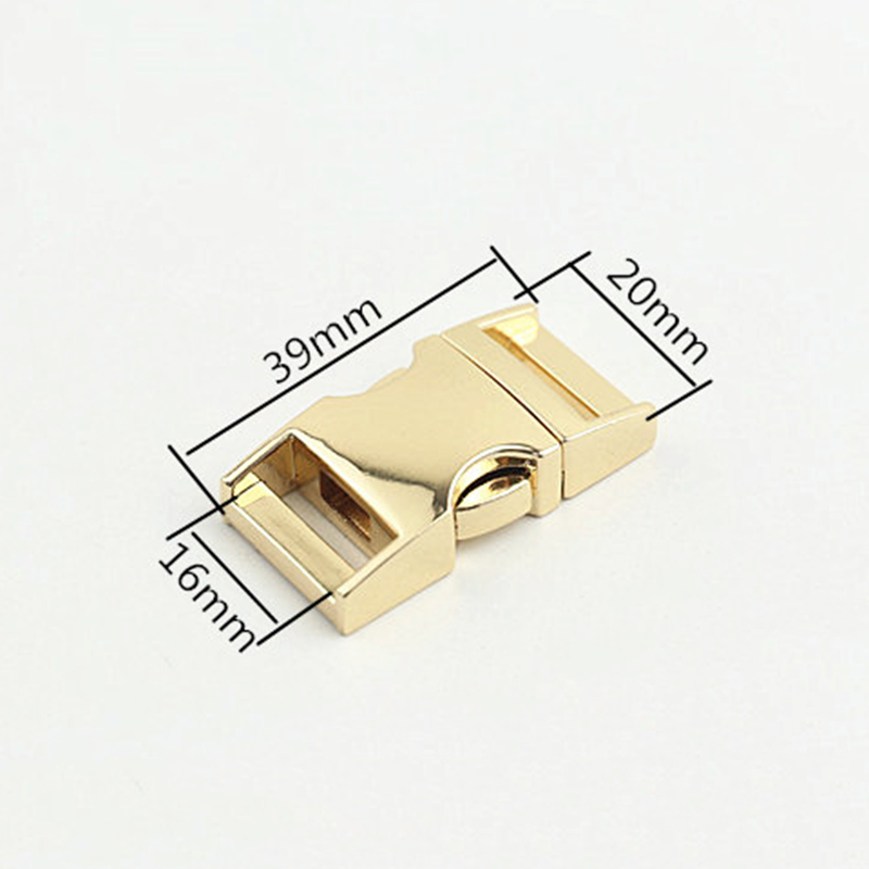 1Pcs Metalen Rugzak Band Gesp Quick Side Release Gesp Voor Diy Tas Bagage Outdoor Rugzak Riem Riem Singels Lether craft