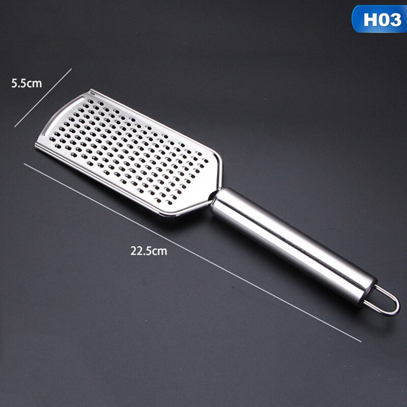 1 Piece Lemon Cheese Grater Multi-purpose Stainless Steel Vegetable Fruit Tool For Kitchen Home Tool: H03