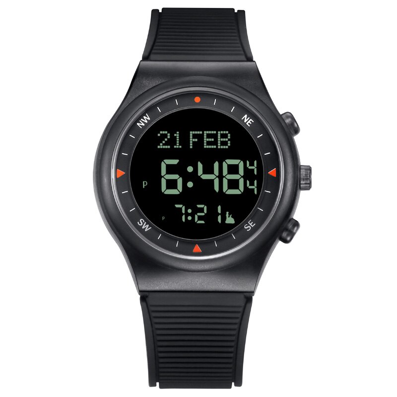 Alfajr Tijd Horloge Voor Islam Gebed Ondersteuning Arabisch Engels Taal Beste Moslim Azan Klok Met Automatische Qiblah Athan Alarm: black