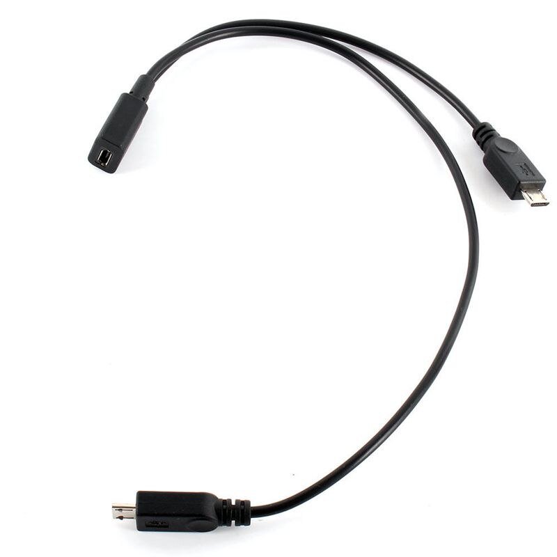USB 2,0 A macho A 2 Dual USB hembra Y divisor Hub Cable convertidor U82