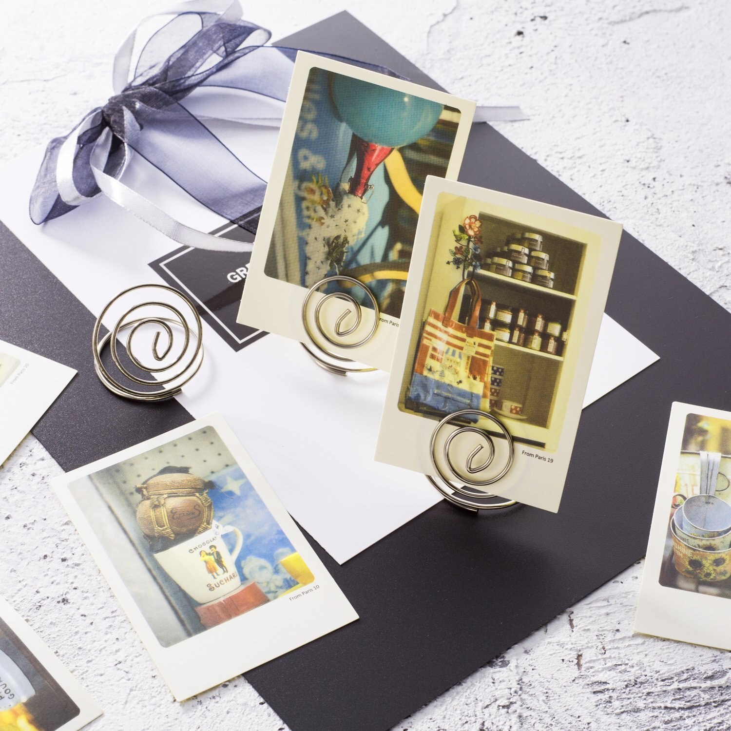 36 stk sølv bord nummer holdere bord kort foto menu navn holder 24 stk stand bord holder og 12 stk ring type