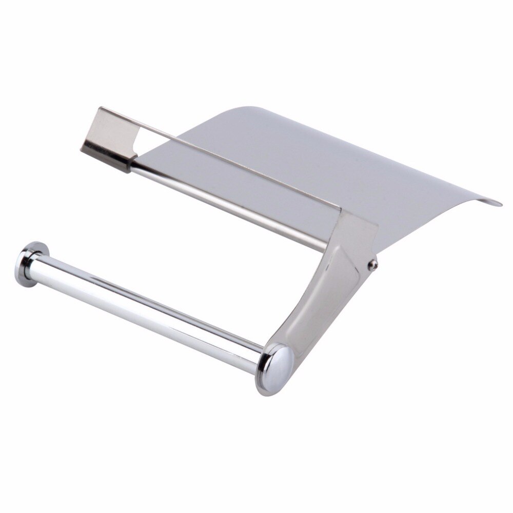 Stainless Steel Toilet Paper Holder Tissue Holder Roll Paper Holder Box Durable Bathroom Accessories