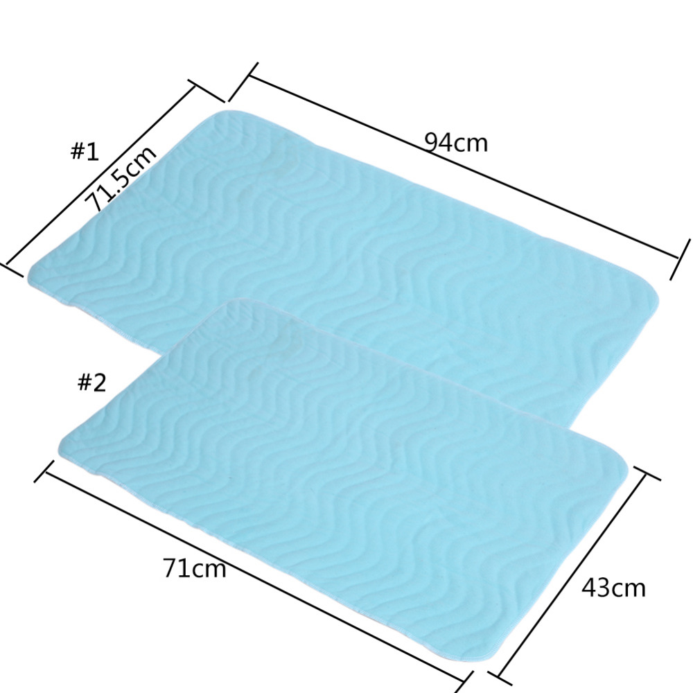 Reusable Urine Mat Washable Ultra Absorbent Diaper Adult Incontinence Pad Breathable Cloth Urine Mattress Adult Baby Nursing Pad