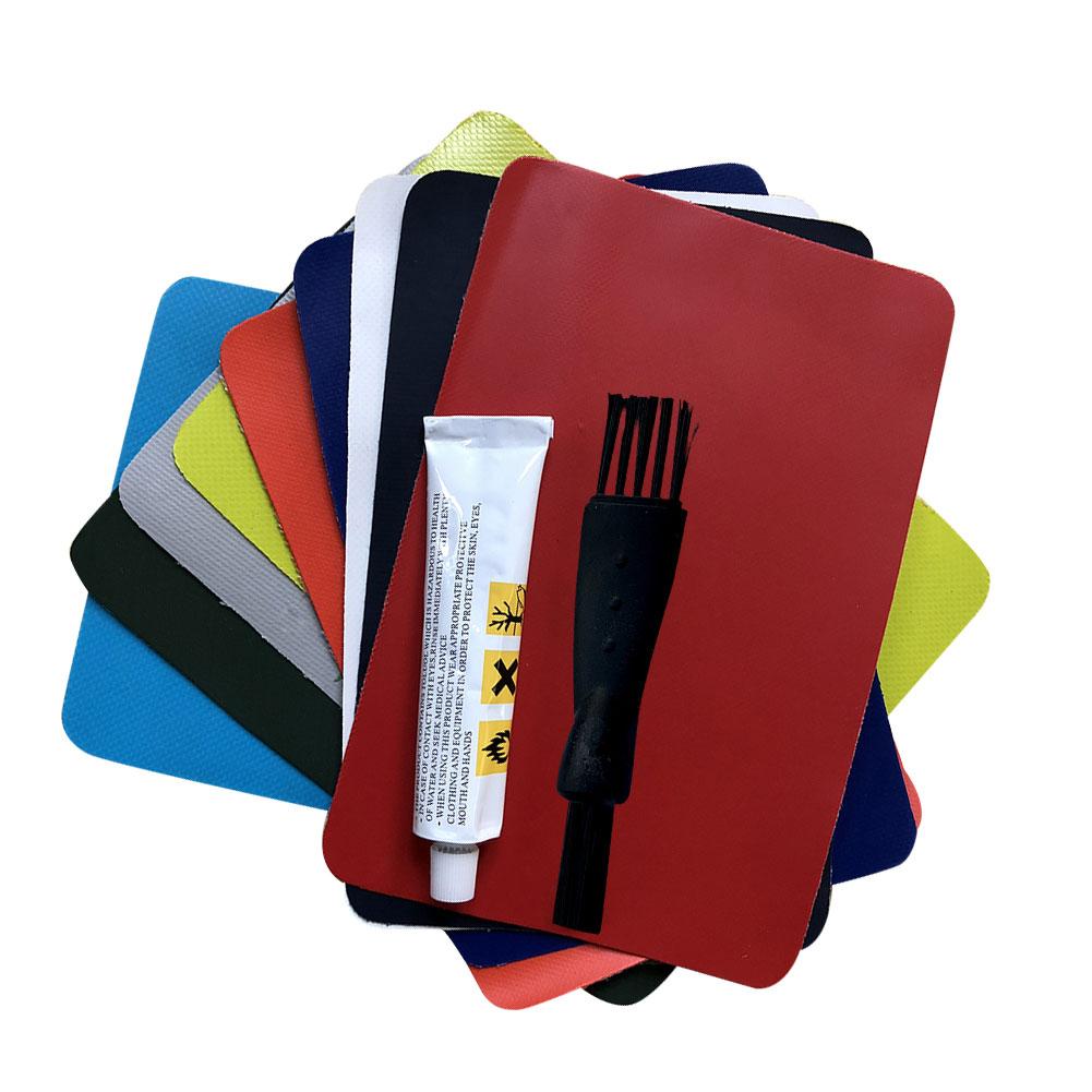 6 Teile/satz Schwimmbad PVC Patch Reparatur Klebstoff Leder Aufblasbare Reparatur Flecken Kleber Für Aufblasbare Floß Stiefel Kanu Zubehör