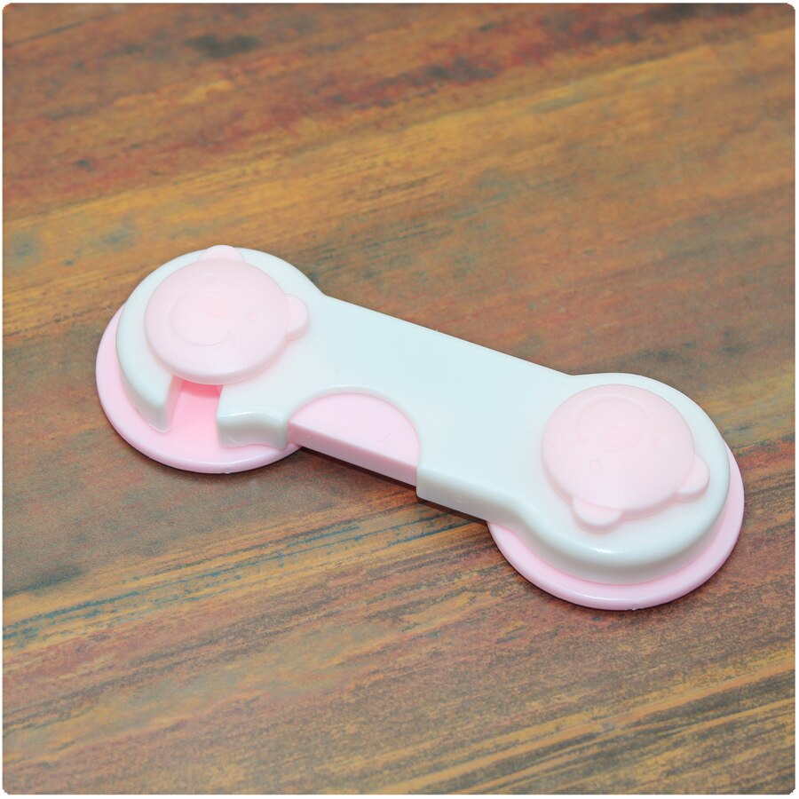 1 Pcs Baby Security Drawer Latches Plastic Cabinet Lock Child Safety Baby Protection From Children Safe Locks for Refrigerators: num15
