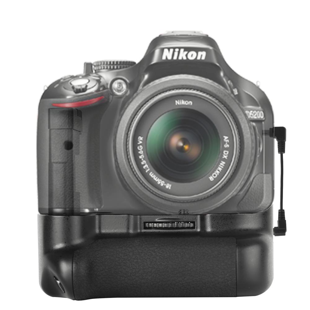 Meke Meike MK-D5200 Verticale Batterij Grip Voor Nikon D5200 EN-EL14