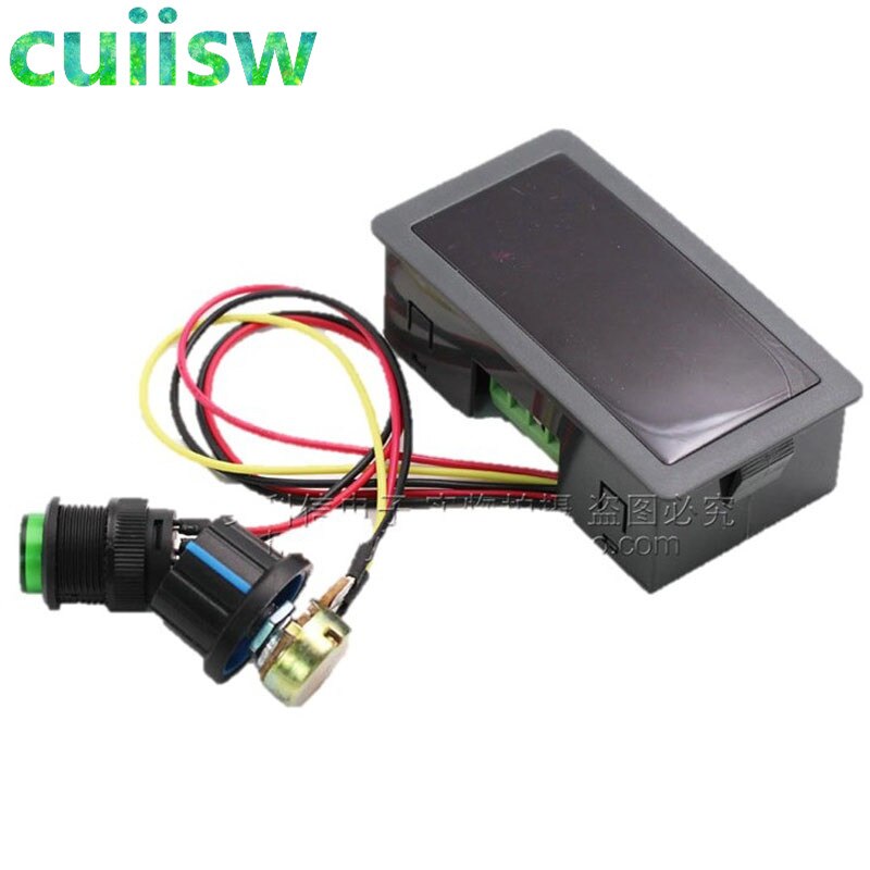 1 Pc 6V 12V 24V 5A Pwm Dc Motor Speed Controller CCM5D Digitale Display Led Motor Controller speed Regulator