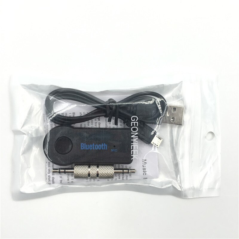 Bluetooth Adapter A2DP Drahtlose V 4,1 USB Bluetooth Empfänger 3,5mm Audio Jack TF Kartenleser MIC Anruf Unterstützung Für auto Lautsprecher: Default Title