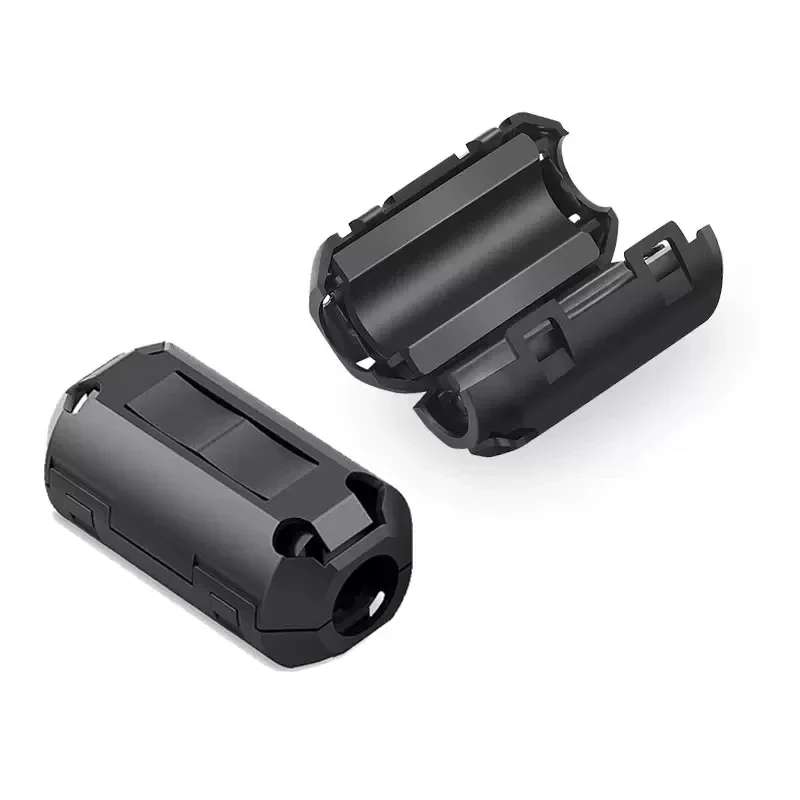 Anillo de Cable de núcleo de ferrita, cuenta de estrangulación de 3,5/5/7/9/13/15mm, filtro supresor de ruido RFI EMI para antena USB, Cable de Audio compatible con HDMI