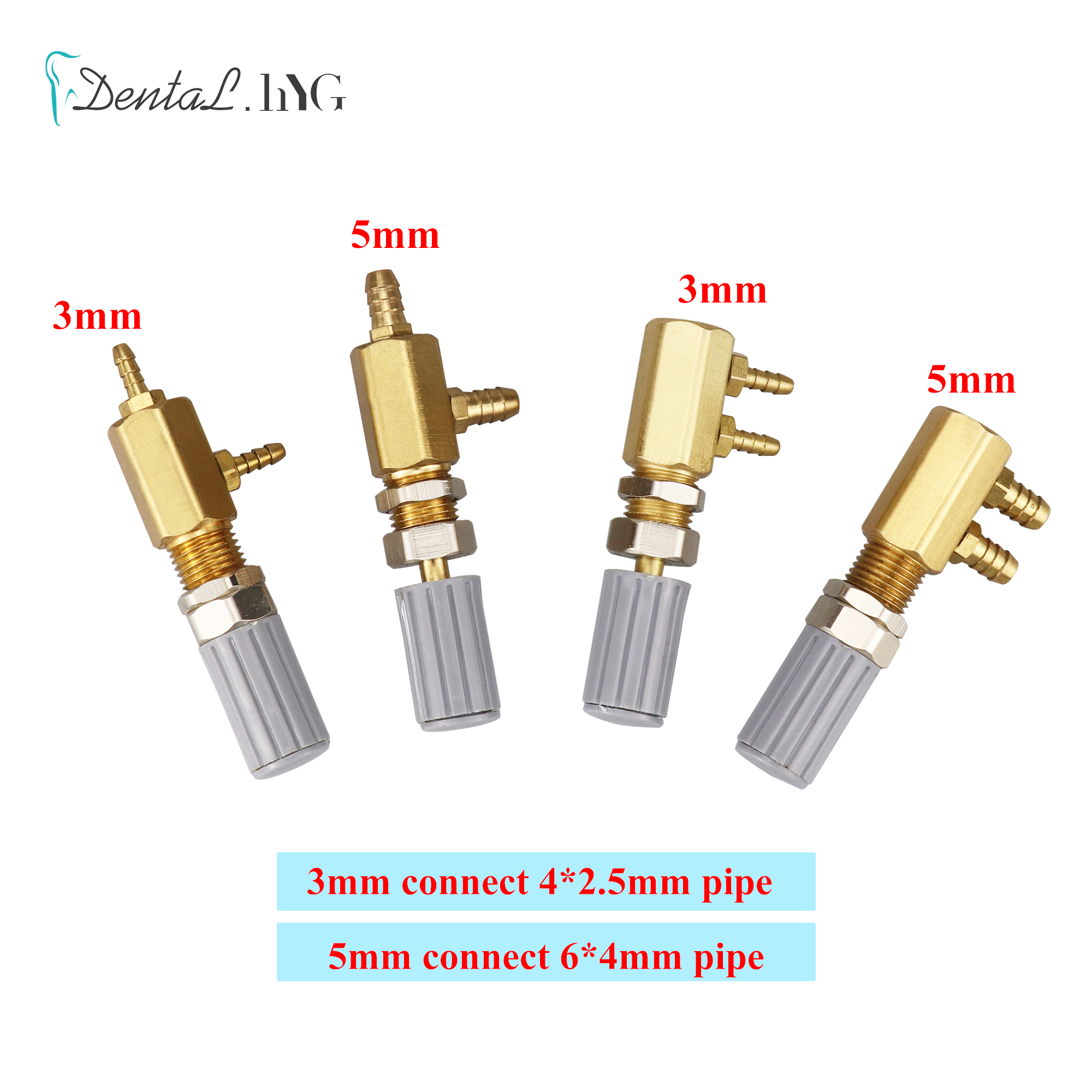 Dental Air Wasser Control Schalter Ventil Regulierung Regelventil 3mm/5mm Dental Stuhl Turbine Einheit Reparatur Werkzeug ersatzteile