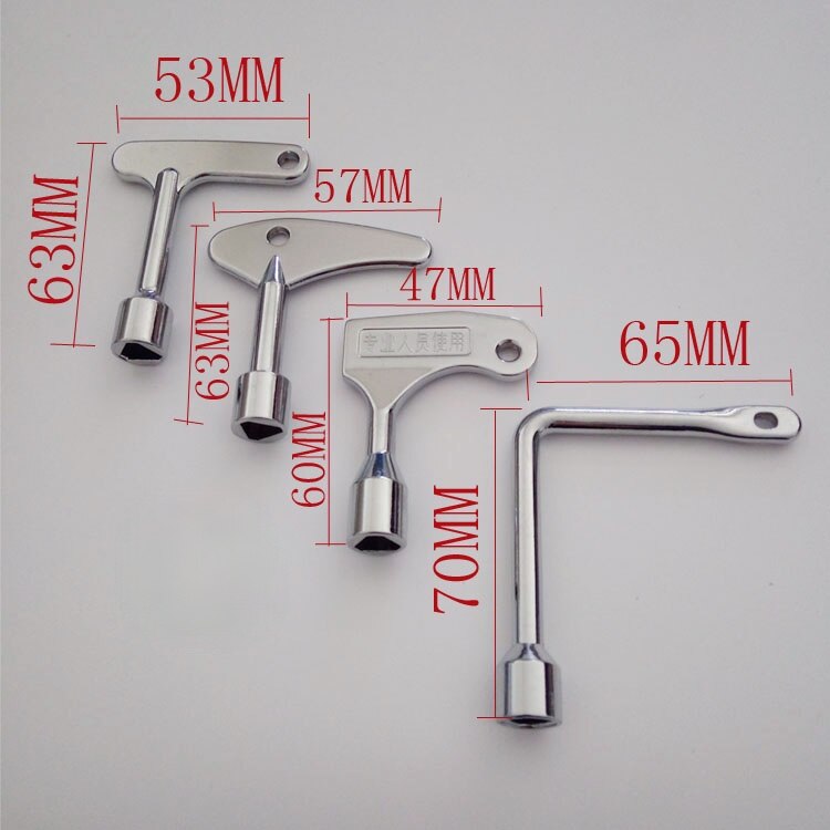 Triangle Key Lock Elevator Key Door Multifunction Electric Cabinet Keys Universal Key