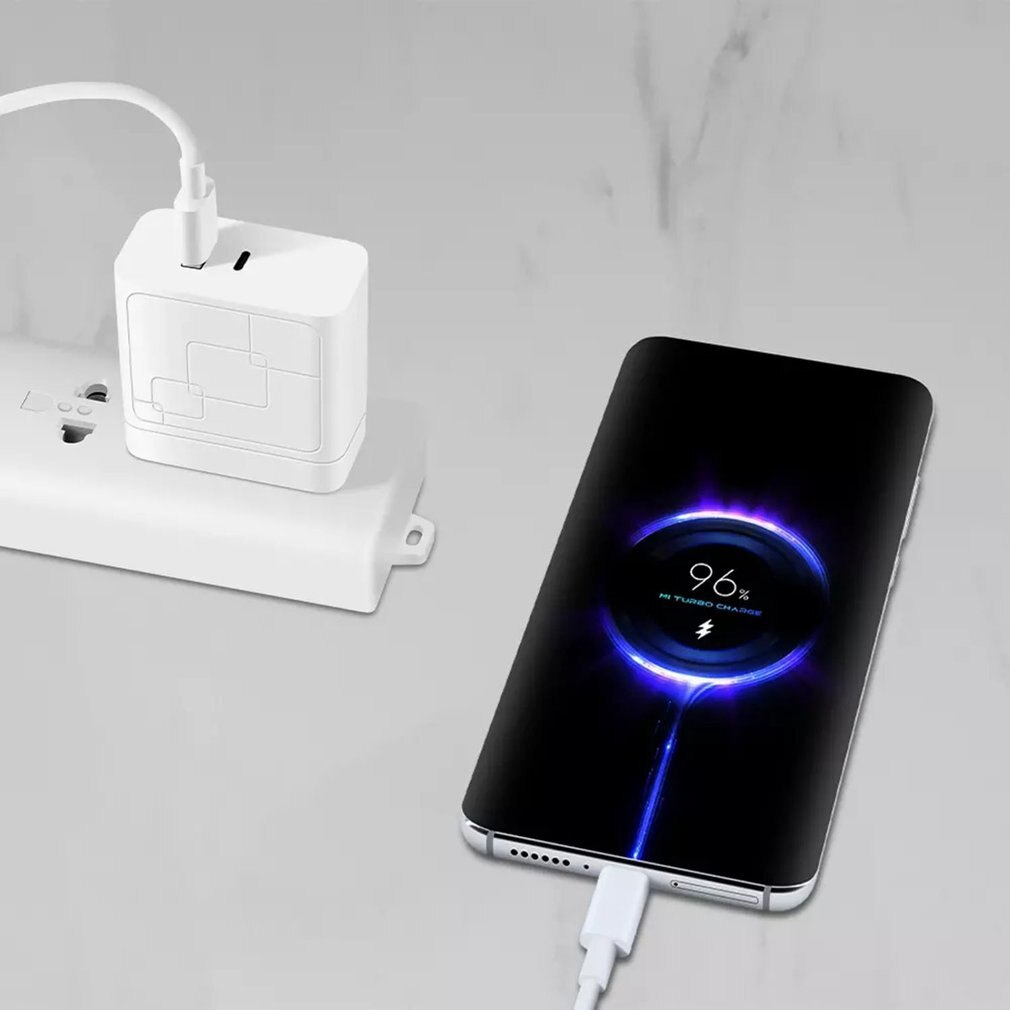 65w -fach schnelllade-ladegerät mit 4.0 usb-c- 3.0 pd-anschlüssen sowie  qc 4.0 3.0 schnellladegeräten für handy und laptop