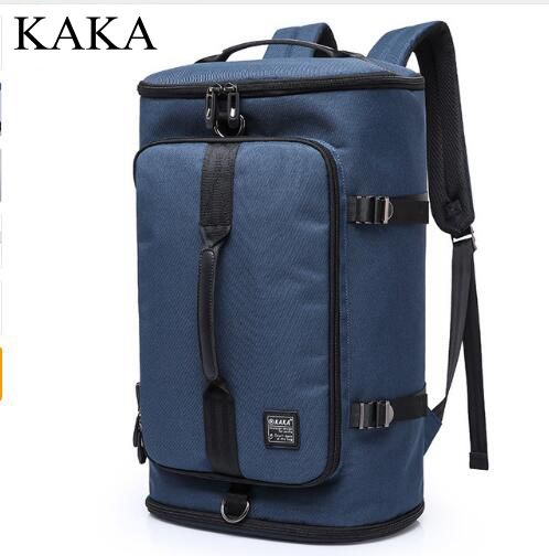 17 inch Laptop Travel backpack Bag for Men Oxford Men Business Backpack School Bag For Teenagers Notebook Travel Rucksack Bag: Blue