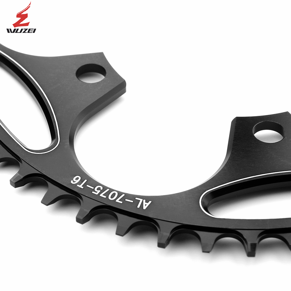 WUZEI 130 BCD Fiets Kettingblad Smalle Brede Sterren 38 40 42 44 46 48 50 52 54 56 58 60 T 130BCD AL7075 Tandwiel voor Racefiets