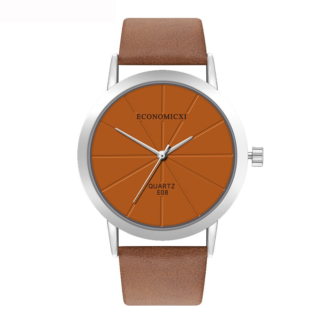 Vrouwen Mode Romeinse Cijfers Horloge Faux Leather Analoge Quartz Horloges Horloges Voor Vrouwen