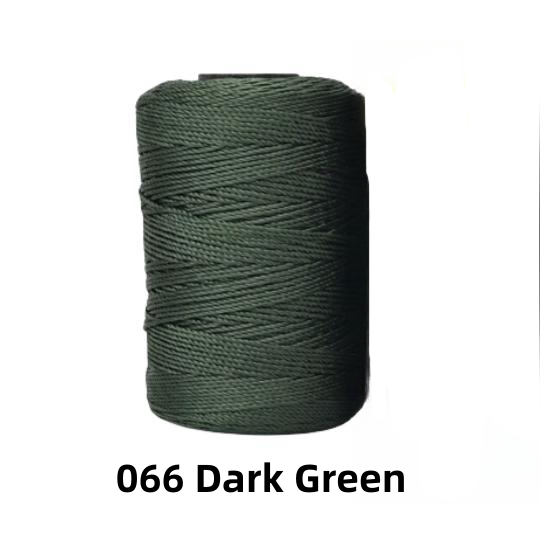 1,5 mm 200 m Häkel-Strickgarn, DIY-Handwerk, Eisseide, Polypropylen-Garn für Hütte, NäHenne, Taschen, mehrfarbiger Häkelgarn: Kupfer
