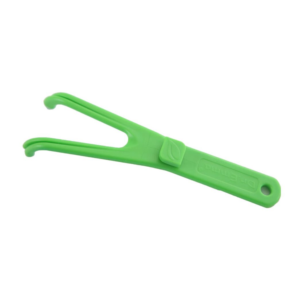 Y form tandtrådholder sikkerhed sundhed speciel af håndtag interdental tænder rengøring stick værktøj beslag: Grøn