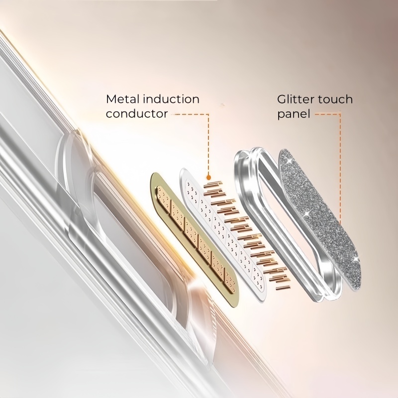 Glitter Camera Control Button Sticker For iPhone 16 Pro Max 16e Plus Bling Side Touch Button Protector for iphone16 series