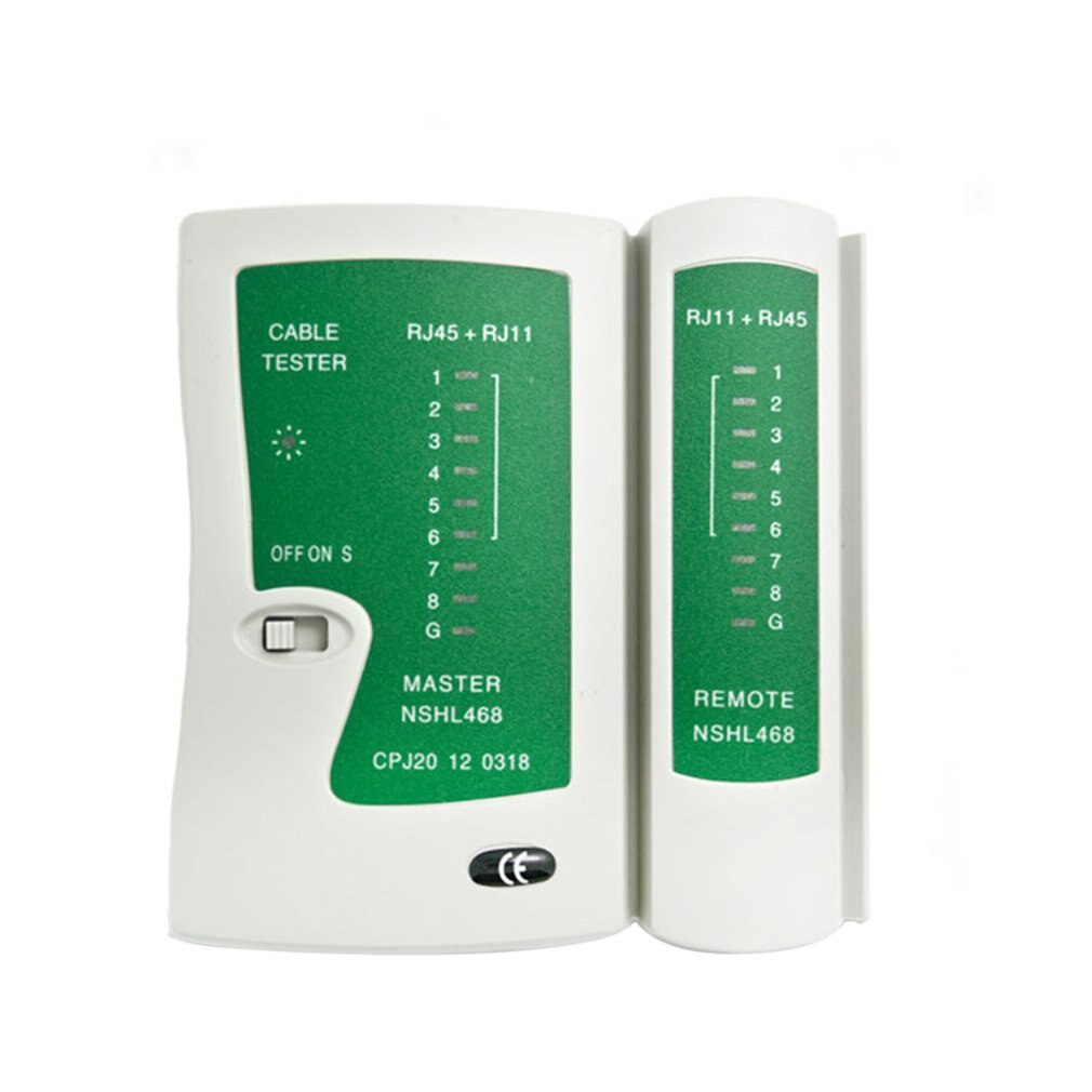 Multi-function Network Tester Rj45 Rj11 Network Cable Telephone Line Line Tool Dual-use Network Tester