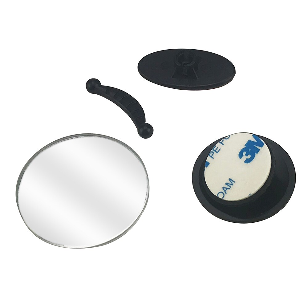 Espejos retrovisores para coche, accesorios de espejo retrovisor Interior, punto ciego giratorio de 360 grados, Calibre 5 cm, lateral de la puerta