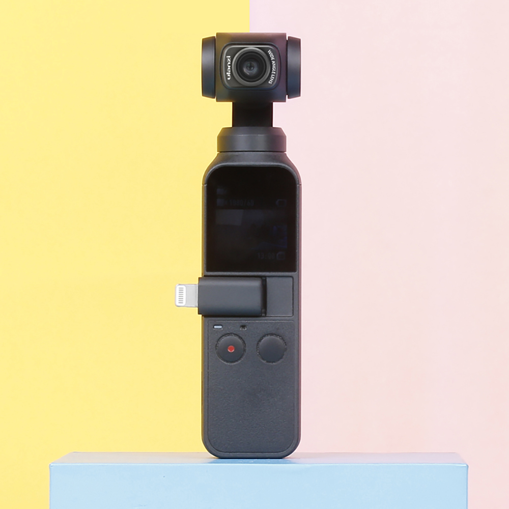 Ulanzi-lente gran angular OP-5 para DJI Osmo Pocket HD, lente de estructura magnética, lente gran angular r30