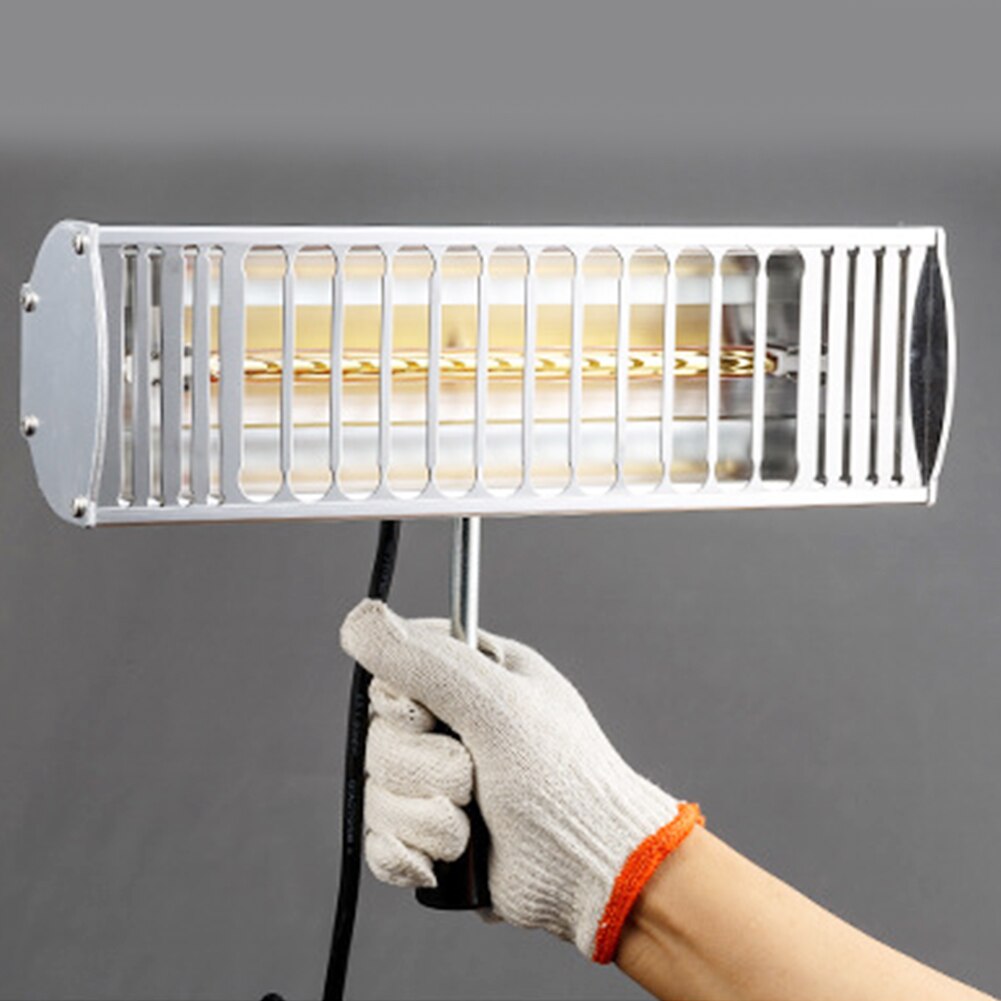 1000w tørring solfilm lysbølge auto infrarød varme bagning maling hærdning lampe bil krop spray håndholdt reparation udstødningsfilter