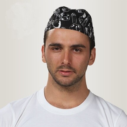 Women&#39;s chef Hat hotel kitchen restaurant cap waiters Ribbon Hats for man and woman adjust funky chief hats: Photo6