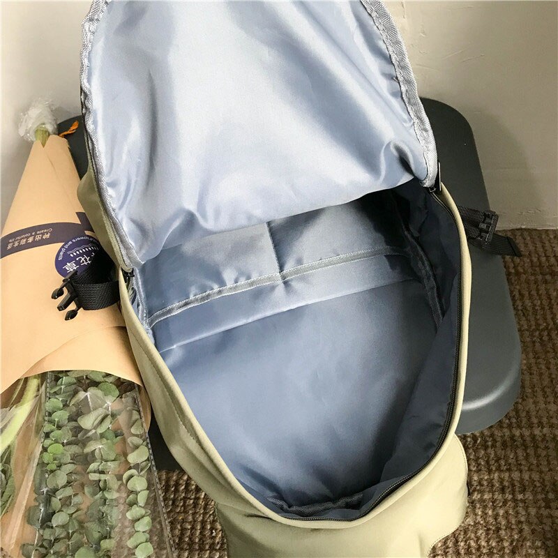 HOCODO Zaino Delle Donne di Nylon Impermeabile Sacchetto di Scuola Per Le Ragazze Adolescenti Multi-Tasca Studente di College Zaini Unisex Borsa Del Computer Portatile SAC