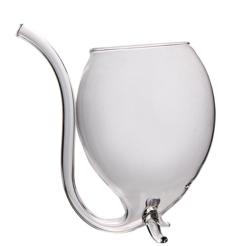 Wine Glass 300ml 300ml Unique Juice Cup Xmas White Practical Simple Style