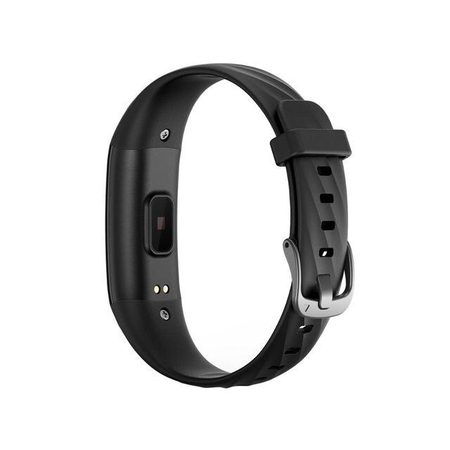 S5 Sport Smart Bracelet IP68 Waterproof Color Screen Smart Band Heart Rate Blood Pressure Pedometer Activity Tracker: Black