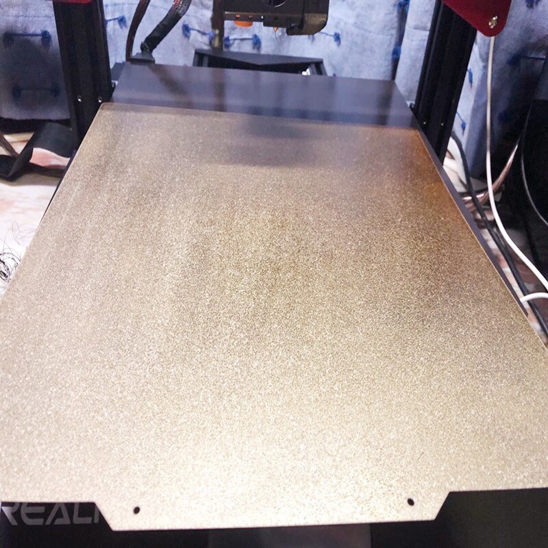 Anycubic Mega X – plaque de construction Flexible, 330x310mm, Double face, feuille de ressort texturée enduite de poudre PEI