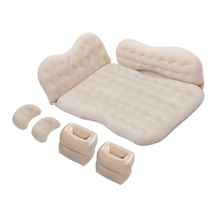Cama inflable para coche, colchón para coche, SUV, maletero, colchón hinchable para coche directo de fábrica: Beige