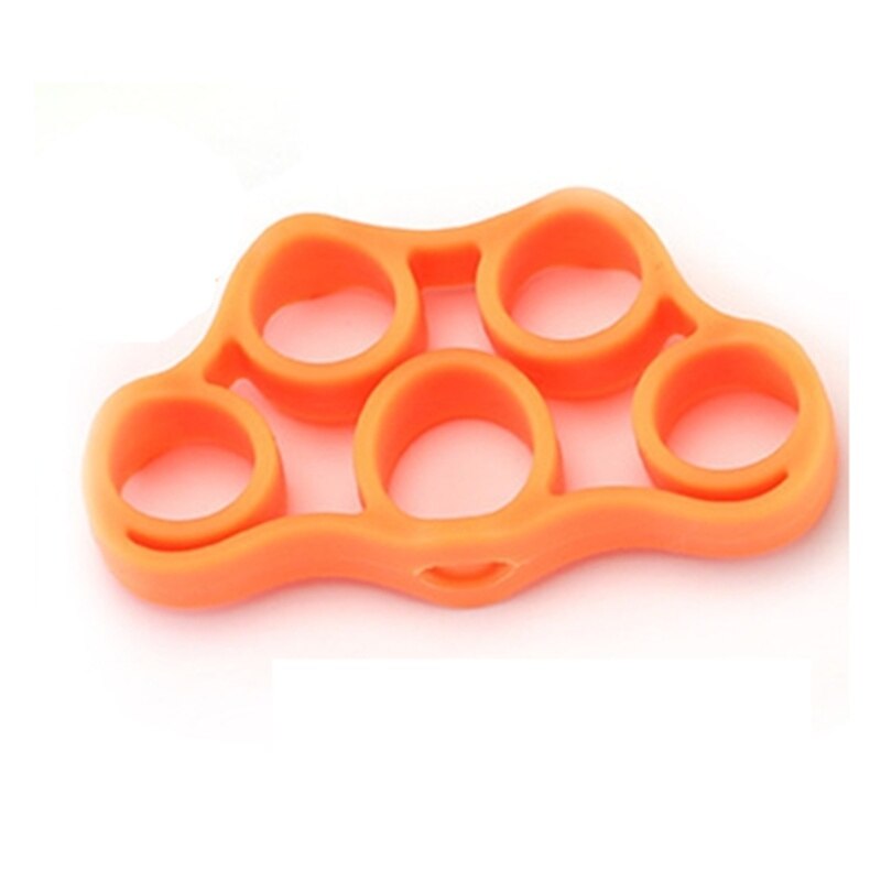 Finger resistance bands rubber bands Training Stretch exercise elastic band Rubber String Chest Developer Fitness Equipment: Orange