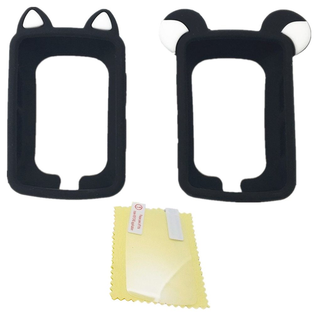Generic Bike Gel Skin Case &amp; Screen Protector for Garmin Edge 520 GPS Computer Case for edge 520 plus Cartoon Cute Case