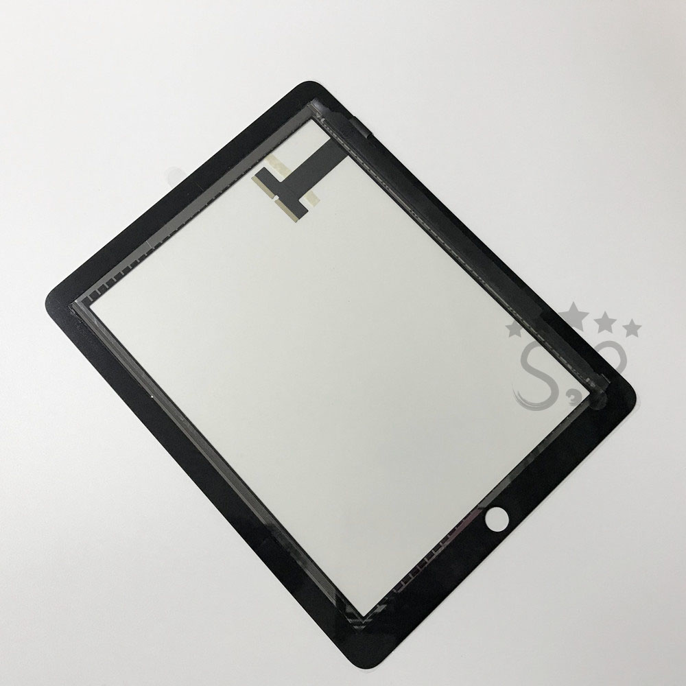 1PC A1219 A1337 Screen Voor iPad 1 1st Touch Screen Digitizer Sensor Panel met Home Buttom Gratis