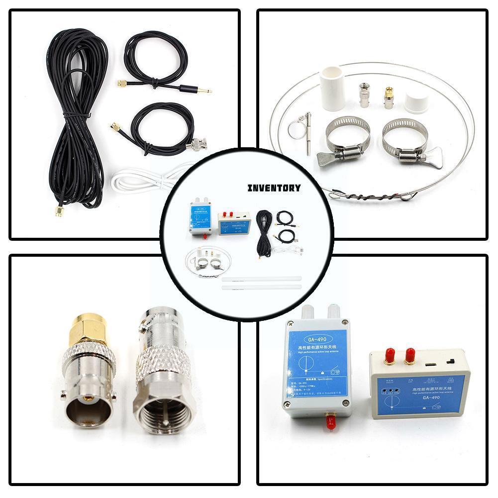 Ga490- zoll-funkrahmenantenne, sdr, kurzwellen-aktivfunkempfang, nhk/voa, 100 khz , -179 mhz, standard-antennenanschluss, starker typ-c-anschluss, cha  u9 j 7
