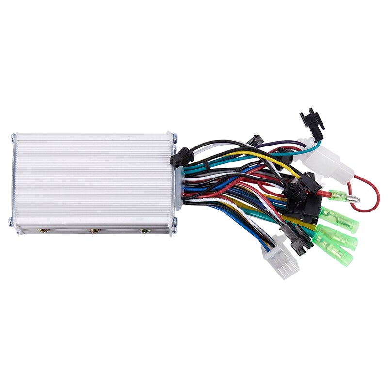 Electric Bike Controller 36V-48V 350W Brushless Controller with LCD Display Panel for Electric Bicycle Scooter