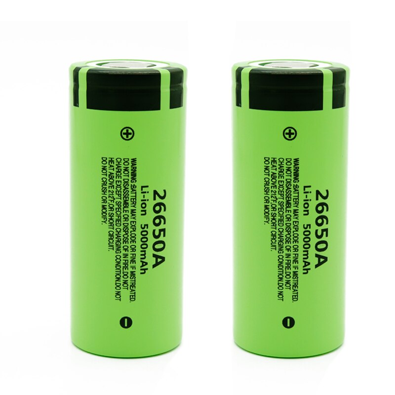 26650 Batterij 5000 Mah Li-Ion Oplaadbare Batterij Led Zaklamp Zaklamp Li-Ion Batterij Accumulator Batterij