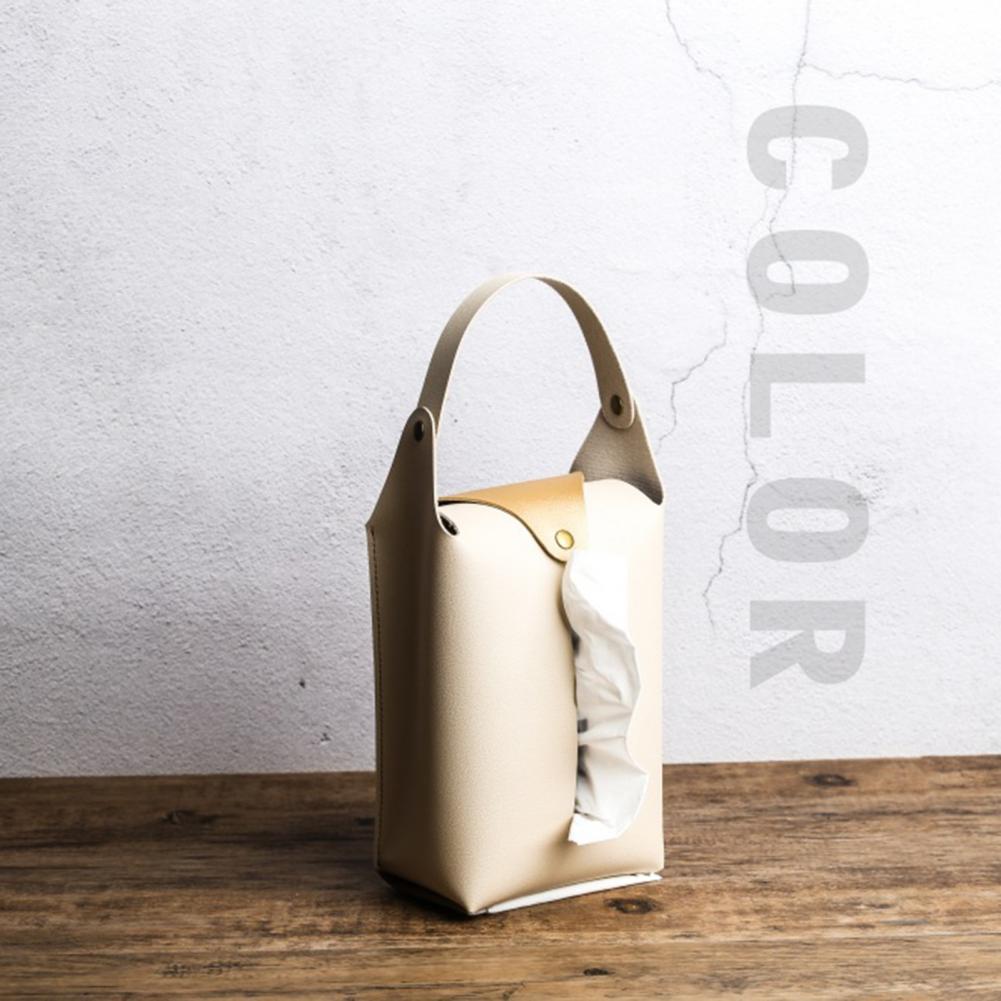 Auto Weefsels Houder Slijtvast Kleurvast Tissue Box Houder Voor Truck Decoratie Toiletpapier Pouch