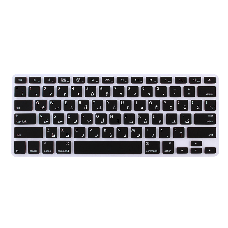 Persian Silicone keyboard Cover US Layout Mac Air 13”A1466 A1369 Pro13/15”(with/Without Retina Display, /Older Versio