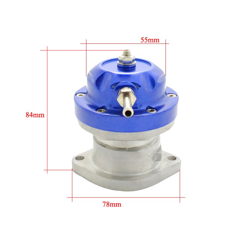 Blow Off Valve Universal Turbo BOV TYPE-RS Geanodiseerd 8.7 Psi Lente Blow Dump Blow Off Adapter Auto Valve Trein