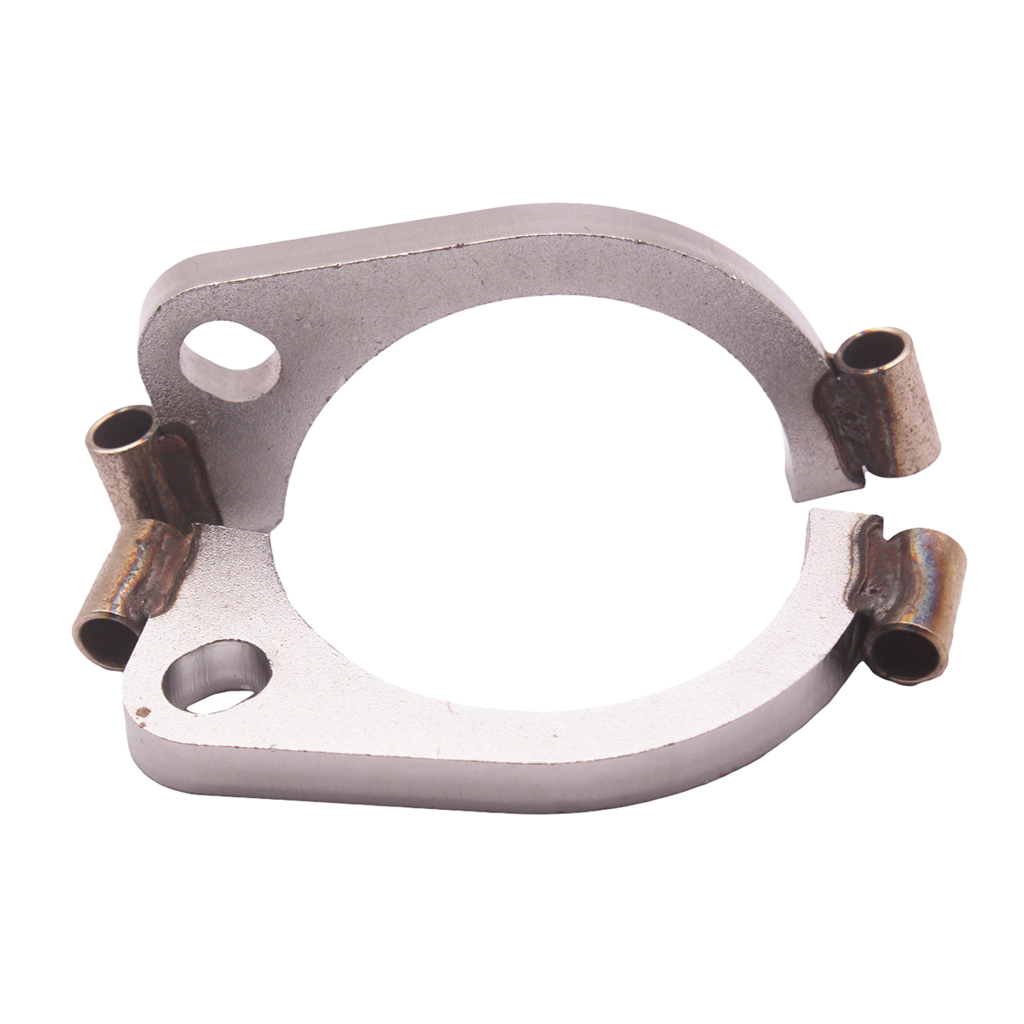 3 "inch Exhaust Flange Flat Oval Split Repair Replacement for Passenger Cars